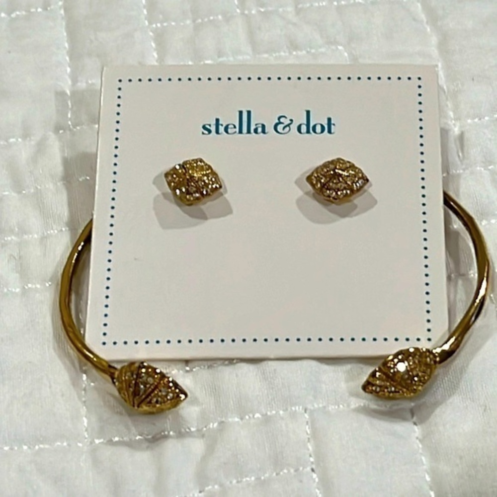 STELLA & DOT :: EARRINGS & BRACELET